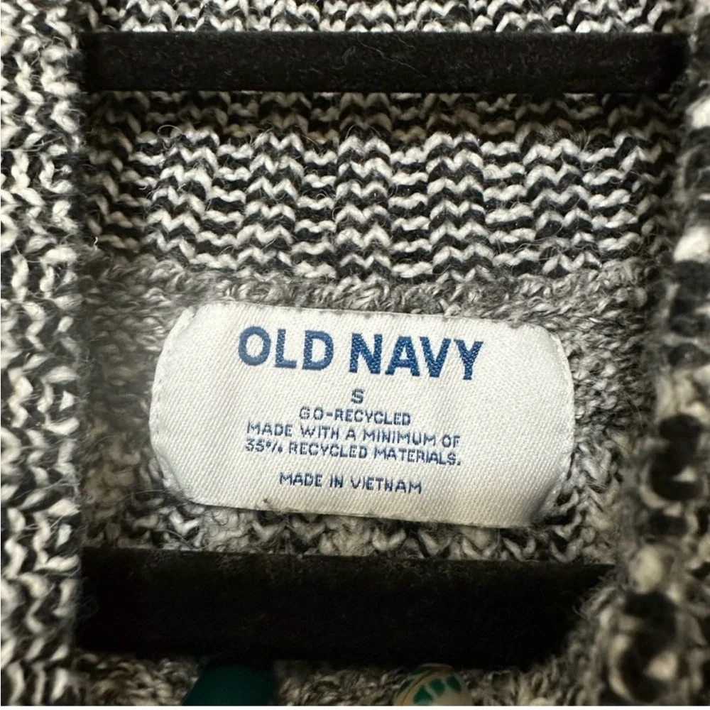 Old Navy Fair Isle Nordic Mock Neck Sweater Women S Gray - Picture 5 of 7